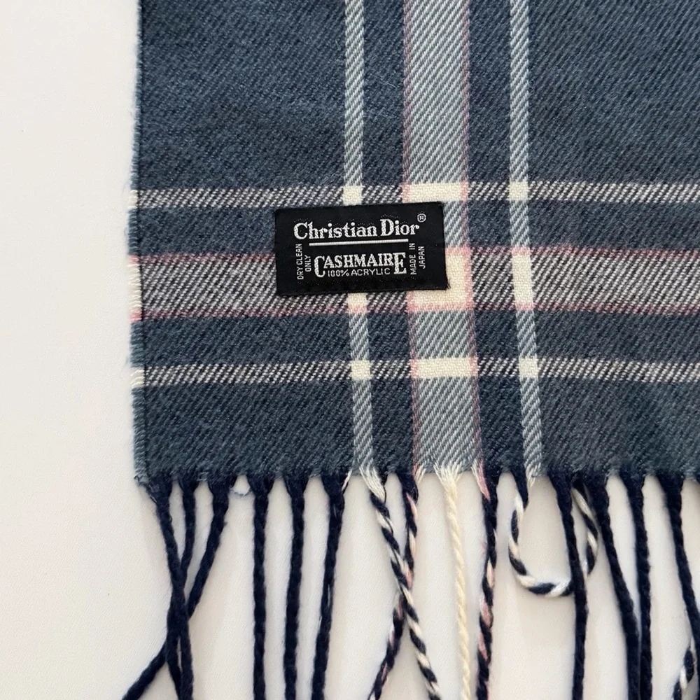 Christian Dior Cashmaire 100% Acrylic Scarf